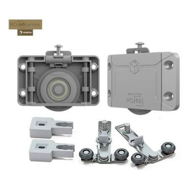 Imagem de Kit RO-654025 Prime - NoBrand, Rodizio Rometal Sistema Guarda Roupa