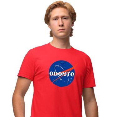 Imagem de Camisa Camiseta Masculina Estampada Nasa Odonto 100% Algodão Fio 30.1 