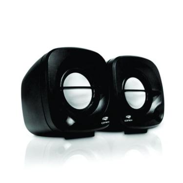 Imagem de Speaker 2.0 3w rms conexao p2 preto sp-303bk usb c3 tech