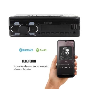 Imagem de Rádio Mp3 H-Tech Ht-1023 Bluetooth Usb Auxiliar