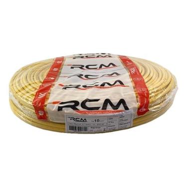 Imagem de Cabo Flexível 10,00MM 750V Amarelo Rolo Com 100M RCM