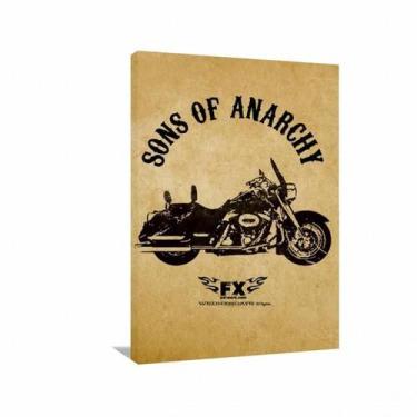 Imagem de Quadro decorativo Sons of Anarchy - Tela em Tecido - Wall Frame
