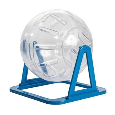 Imagem de Globo Acrílico Com Suporte Plástico P/ Hamster Russo Chinês - Jel Plas