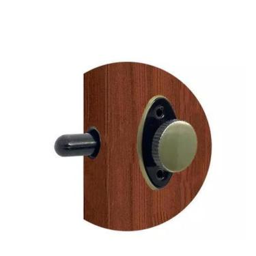 Imagem de Fecho Trava Pino Batom Segurança P/ Porta E Janela Oxidado - aliança