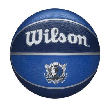 Imagem de Bola de Basquete Wilson NBA Team Tribute - Oficial N 7, Dallas maveric