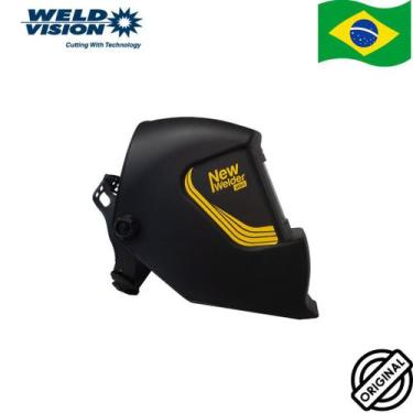 Imagem de Mascara solda escurecimento automatica mig new welder start