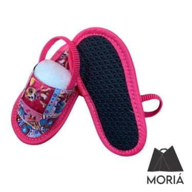 Imagem de Chinelo bebê slide luxo com elástico emborrachado - Moriá, Skye, 15/16