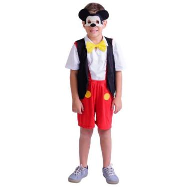 Imagem de Fantasia menino com paleto e mascara muvilê, 3