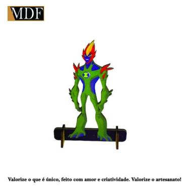 Imagem de Totem de Mesa Personagem 3 Menino 10 12cm Displays Aniversário Mdf Ade