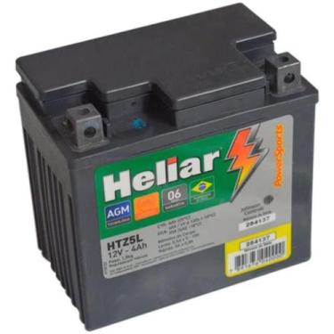 Imagem de Bateria 4Ah 12V Honda Nxr 160 Bros 2015 a 2018 Heliar