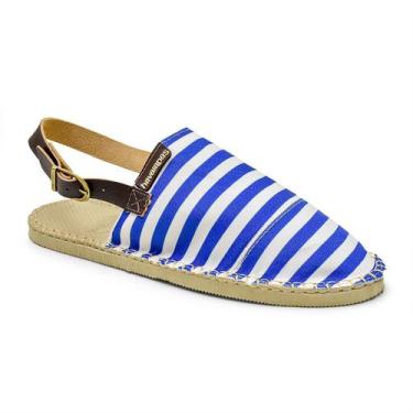 Imagem de Alpargata Sapatilha Mule Strap Havaianas Feminina, Azul, 36