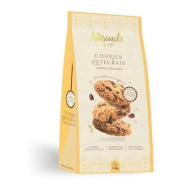 Imagem de Cookies Integrais Banana com Aveia - 160g - Artisanale