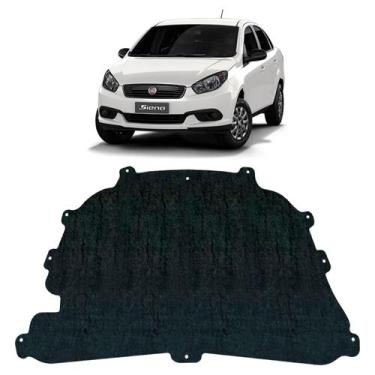 Imagem de Forro Capo Fiat Grand Siena 2021 2023 Manta Autocolante Isolante + Pre