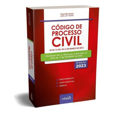Imagem de Código de Processo Civil - 08Ed/23