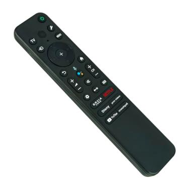 Imagem de RMF-TX810U Controle remoto de voz de substituição adequado para Sony 2023 HDR 4K Bravia Smart TV Series KD-55X80L KD-65X77L KD-65X80L KD-75X77L KD-75X80L KD-85X77L XR-55A80CL XR-55A80L XR-55A80L