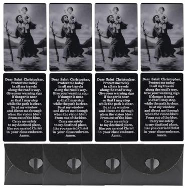 Imagem de FAYERXL Cartas sagradas dos santos padroeiros, escrituras cristãs católicas religiosas, versículo bíblico, cartas de oração, primeira comunhão/confirmação/pequenos grupos de estudo da Bíblia/reunião,