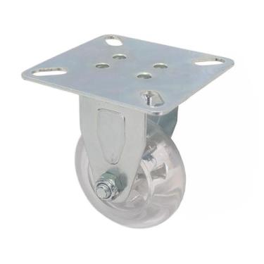 Imagem de Kit com 12  Rodízios Fixo Silicone 2 Polegadas Ø50 X 18mm - TIWA DO BR