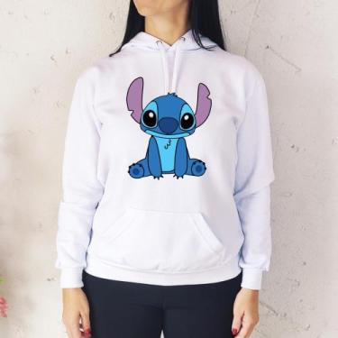 Imagem de Moletom Liso Flanelado Canguru Blusa Casaco Estampa Desenho Algodão Fe