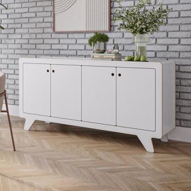 Imagem de Buffet para Sala de Jantar 4 Portas James A 85cm x C 170cm x P 45cm - 