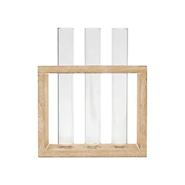 Imagem de FLCPJGV Vaso de flores hidropônico decorativo planta terrário recipiente para sala estudo estante quarto cozinha fazenda, Style a