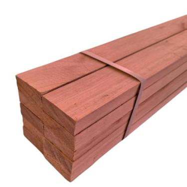 Imagem de 40 Ripas Sarrafos Eucalipto 2x5x70cm Aplainado Artesanato - Tudo Jardi