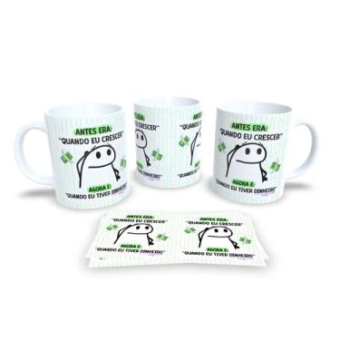 Imagem de Caneca de Porcelana Personalizada Flork Frases Engraçadas, Divertidas 