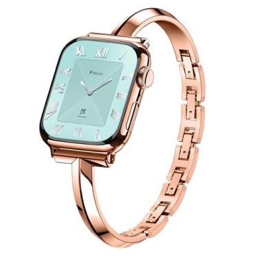 Imagem de Pulseira Apple Watch Missair Thin - Banda de Aço Inoxidável 38-49mm