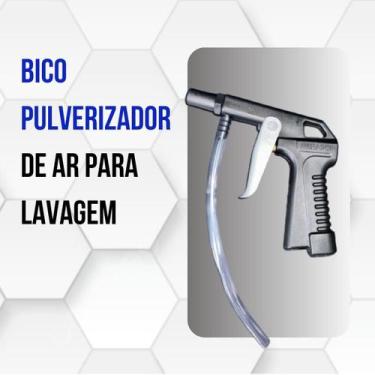 Imagem de Bico Pulverizador pistola para  Ar  Hidraflux - Rosca 1/4 - Aplicador 