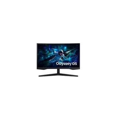 Imagem de Monitor Gamer Curvo Samsung Odyssey G5, 27"" QHD, 165Hz, 1ms, HDR10, Freesync, HDMI e DP, Preto - LS27CG552ELMZD