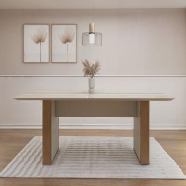 Imagem de Mesa de Jantar 6 Lugares 160x80cm Julia