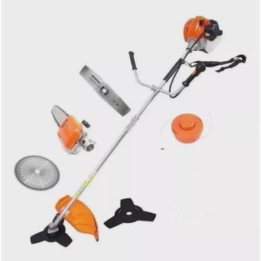 Imagem de Roçadeira Multifuncional á Gasolina 3hp 63cc + Moto Poda E Facão