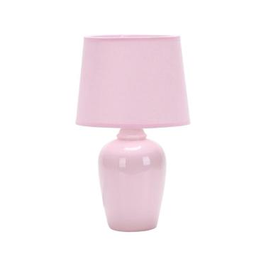 Imagem de Luminária Abajur Taschibra Pottery 32cm E27 Bivolt Rosa