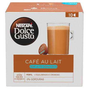 Imagem de Cápsula Café au Lait Desnatado Nescafé Dolce Gusto 100g