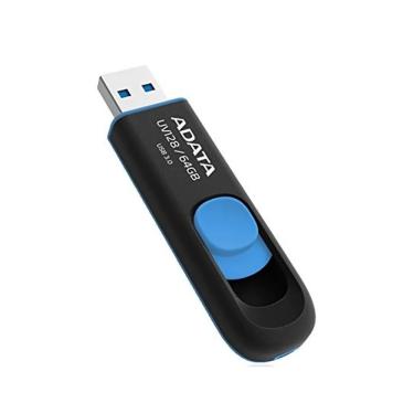 Imagem de Pen Drive A-Data UV128 64GB Azul - pn # AUV128-64G-RBE