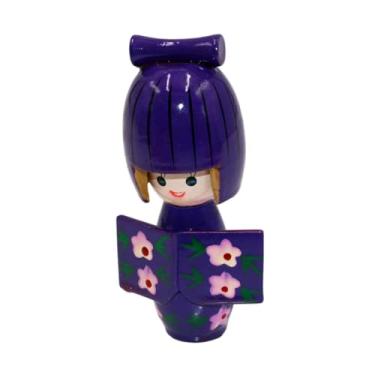 Imagem de Ｂｅｓｇａ DOLLO DOLO DOLO KIMONO WOOD KOKESHI DOLOÇÃO de DOLOÇÃO ORNAMENTO de ESCOLA TRADIFICAÇÃO DOLO JAPOLÓGIA COLECTÍVEL para ARMÁRIOS TABELA, Tolet