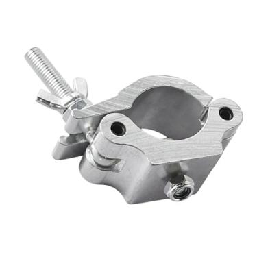 Imagem de YIJU Grampo de Gancho para Lâmpadas de Palco de Alta Resistência, Grampo de Luz de DJ, Grampo de Acoplador de Treliça de Alumínio, Grampo para Iluminação D, Largura Da Prata 5cm