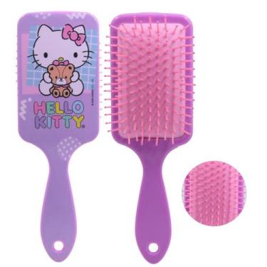 Imagem de Escova Raquete Sanrio Profissional Hello Kitty