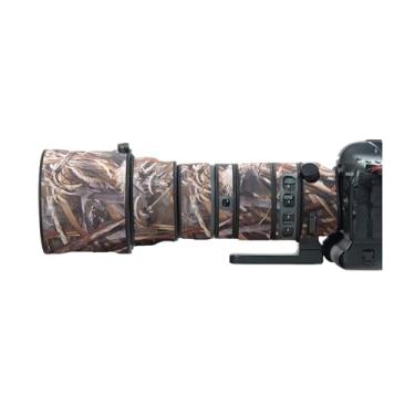 Imagem de Capa de lente para Sigma 150-600 mm F/5-6.3 DG OS Sports Camouflage Camera Lens Sleeve (Cor: #Camuflagem Grama Seca - Impermeável) Capa de Chuva