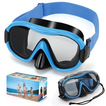 Imagem de Body+ Óculos De Natação, Máscara De Mergulho Com Snorkel Para Adultos, Óculos De Natação Com Tira Elástica Ajustável, Vidro Temperado Com Máscara De Mergulho Panorâmica Para Adultos