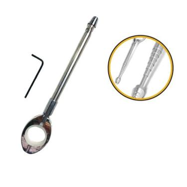 Imagem de Kit 2 Antenas de Segurança  Retrátil 7 Estágios Dobrável Corta Pipa gu