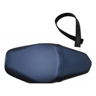 Imagem de Alça Fita Cinta Banco Moto cg Fan e cg Titan - nax, Preto