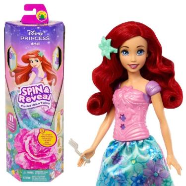 Imagem de Disney Princesa Ariel Spin and Reveal Flores - Mattel
