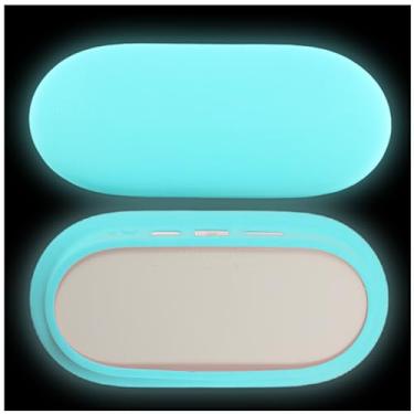 Imagem de Taiyiluo Capa protetora para TV Box compatível com Google Chromecast 2024 TV Box capa brilhante azul celeste