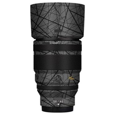 Imagem de Película para câmera protetora de lentes antirriscos para Nikon Z 135 mm F1.8 S Plena (cinza cruzado)