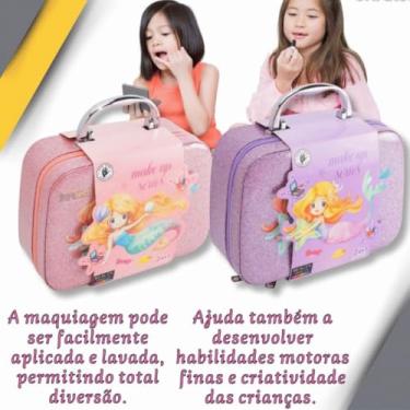 Imagem de LINDO KIT MALETA DE MAQUIAGEM INFANTIL