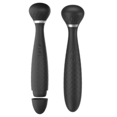 Imagem de Estimulador Recarregável 2 Em 1 Com 10 Modos De Vibração Brinquedo Erótico Compacto Discreto