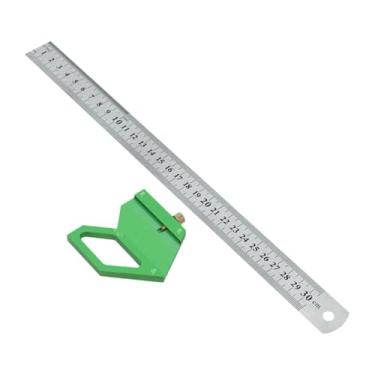 Imagem de Generic de posicionamento multiângulo para carpinteiro, régua de marcação e medidor de linha para marcenaria