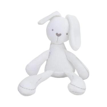 Imagem de Fantoche De Mão De Coelho De Pelúcia Macio Para Bebê, Boneca Calmante 
