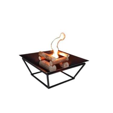 Imagem de Lareira 60Cm Para Jardim Fogueira Externa Portatil A Lenha - Lazer E V