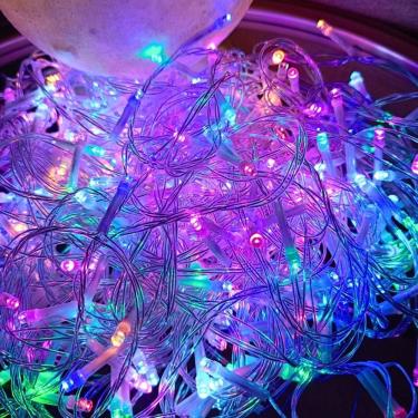 Imagem de Pisca Pisca 100 LEDs Colorido 8 Funções 10Mts Decoração